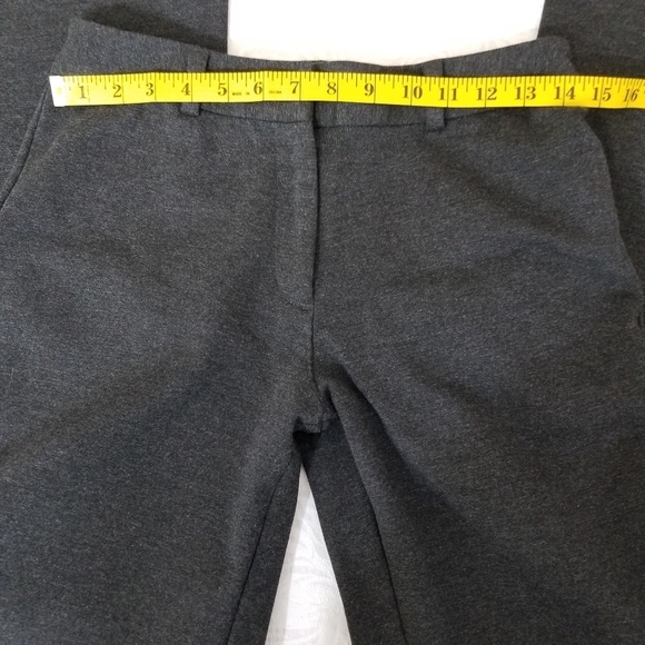 Lands' End Women's Gray viscose/nylon stretchy Size 6 Pants - Picture 7 of 13